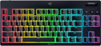 Razer BlackWidow V4 Low Profile Tenkeyless HyperSpeed - Wireless RGB Keyboard - Green Switch