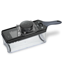 Kuchenprofi Μαντολίνο με Δοχείο 38x11,5x15cm Μαύρο Vario