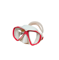 Tech-pro  Μάσκα Θαλάσσης Luna σε Λευκό/Ροζ χρώμα