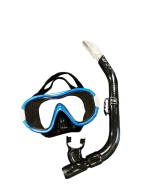 Tech-pro  Set  Μάσκα / Αναπνευστήρα Polar σε Μαύρο /Μπλέ χρώμα