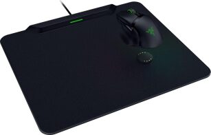Razer RZ81-04930100-B3M1 HyperFlux V2 Wireless Charging System Gaming Mouse Pad Medium 360mm
