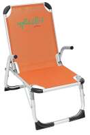 MyResort Καρέκλα Παραλίας Αλουμινίου Ψηλή Πλάτη Πορτοκαλί