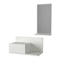 ARTELIBRE Έπιπλο Εισόδου RODOS Λευκό Μοριοσανίδα/Μελαμίνη 60x30x100cm