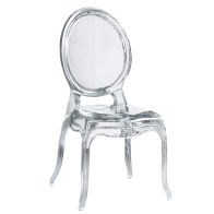 ARTELIBRE Καρέκλα Catering PEDRAN Διάφανο PP 42x52x88cm