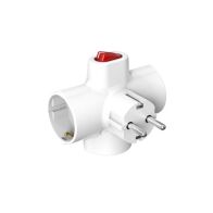 TELCO ΑΝΤΑΠΤΟΡΑΣ KF-ZB-01/03K ΣΤΑΥΡΟΣ ΣΟΥΚΟ ΜΕ ΔΙΑΚΟΠΤΗ ΛΕΥΚΟΣ