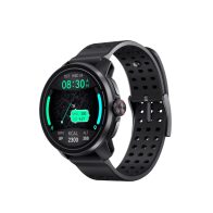 QCY Track S10 Watch Black 1,43 AMOLED HD Dual Band 6 Sat GPS, Gyroscope Geomagnetometer