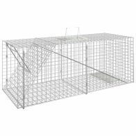 vidaXL Παγίδα Ζώων 64,5x25x26,5 εκ. από Γαλβανισμένο Σίδηρο 154933