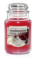 Yankee Candle Home Inspiration Αρωματικό κερί σε γυάλινο δοχείο Cherry Vanilla 538gr - 1570488E