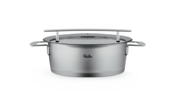 FISSLER Ημίχυτρα 24cm PHI με Γυάλινο Καπάκι - 1612324000