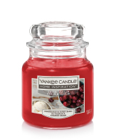 Yankee Candle Home Inspiration Αρωματικό κερί σε γυάλινο δοχείο Cherry Vanilla 104gr - 1613611E