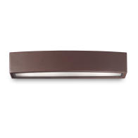 Ideal Lux Φωτιστικό Τοίχου Απλίκα Πολύφωτο Andromeda AP2 163550 E27 max 2 x 60W Καφέ