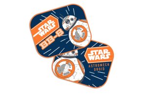 ΗΛΙΟΠΡΟΣΤΑΣΙΕΣ ΠΛΑΙΝΕΣ STAR WARS BB8 ΜΕ ΒΕΝΤΟΥΖΑ 2TEM (44x35cm) AMIO