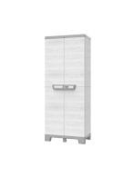 Terry Ντουλάπα Πλαστική "SEQUOIA" 68Χ39Χ170εκ OFF-WHITE