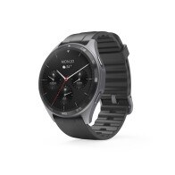 Hama Fit Watch "7010" Smartwatch 47 mm με GPS, AMOLED & Λειτουργία Κλήσης, Ανθρακί