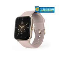 Hama Fit Watch "6010" Smartwatch 44 mm με GPS & Λειτουργία Κλήσης Ροζ Χρυσό