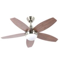 Telco Ανεμιστήρας Οροφής 110εκ με DC Μοτέρ Τηλεχειριστήριο και 5 Πτερύγια Κερασί