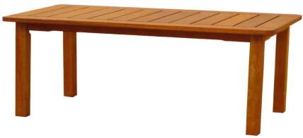 Velco Τραπέζι Ξύλινο Κοντό Coffee - L90xW45xH43cm