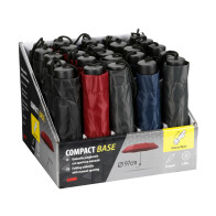 ΟΜΠΡΕΛΕΣ COMPACT BASE Φ97cm ΧΕΙΡΟΚΙΝΗΤΟ ΑΝΟΙΓΜΑ ΔΙΑΦΟΡΑ ΧΡΩΜΑΤΑ 31x31x24cm σε ΣΤΑΝΤ  LAMPA - 25 τεμ.