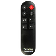 SUPERIOR Universal τηλεχειριστήριο με πρόγραμμα εκμάθησης, μεγάλα πλήκτρα SUPERIOR SIMPLY