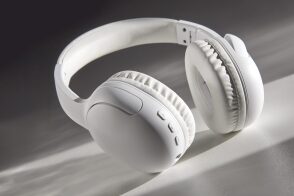 JVC Gumy Band Wireless On-Ear Headphones White HA-SG20BTW