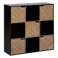 5Five Simply Smart Ραφιέρα Mix'n Door με 9 Θέσεις 100,5 x 32 x 100,5 cm 193653