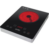 First Austria Μονή Yπέρυθρη Kεραμική Eστία 2000W FA-5096-8