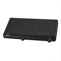 First Austria Διπλή Υπέρυθρη Γυάλινη Κεραμική Εστία Κουζίνας 2500W FA-5096-9