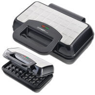 First Austria FA-5305-4 Αντικολλητική βαφλιέρα για 2 βάφλες 700W