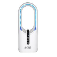 First Austria FA-5552-WI Επιτραπ. ανεμιστήρας επαναφορτ. χωρίς πτερύγια 3 ταχύτητες με φως 7χρωμάτων