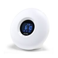 First Austria FA-2419-1 Ψηφιακό ξυπνητήρι-φωτιστικό με ραδιόφωνο, 8 φωτισμούς και 6 φυσικούς ήχους