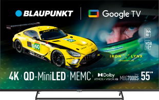 BLAUPUNKT 55" MINI LED,4K ULTRA HD,GOOGLE TV,DOLBY ATMOS 55MBG7000S