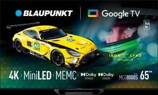 Blaupunkt 65MCG8000 Smart Τηλεόραση Google TV 65" 4K UHD Mini LED