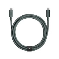 Native Union Belt Cable Type C to C Pro 2, 240W. 2,4M , (Slate Green)