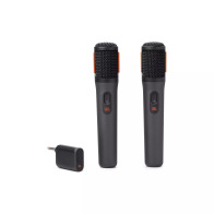 JBL Μικρόφωνα Karaoke Ασύρματα Wireless Microphone Set Μαύρα