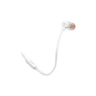 JBL T110E, InEar Universal Headphones 1-button Mic/Remote (White)