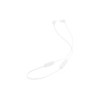 JBL Tune 135BT, Wireless EarBuds 3-button Mic/Remote (White)