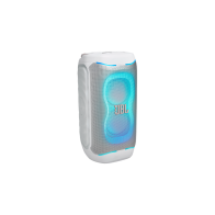 JBL Partybox 130, Portable BT Party Speaker, IPX4, Lightshow, Foldable Handle (White)