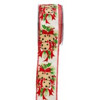 ΚΟΡΔ.CHRISTMAS WREATH 5,5cmX9m MULTICOLOR