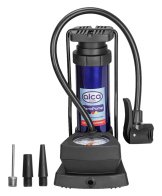 ALCA τρόμπα ποδιού 201300 με μανόμετρο 160PSI μπλε