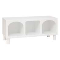 Atmosphera Ξύλινη Παιδική Συρταριέρα με 3 Ράφια 90 x 32 x 40 cm Λευκό 205867