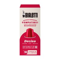 Bialetti Κάψουλες Espresso Cioccolato Deciso Συμβατές με Nespresso - Συσκευασία 10 Τεμαχίων