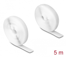DELOCK ταινία τύπου Velcro 20919 heavy duty 5mx20mm λευκή