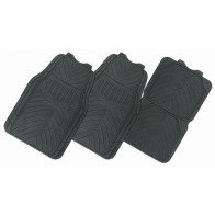 Auto Gs Easy Go Πατάκια Αυτοκινήτου 4 Τεμάχια Μαύρα