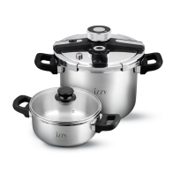 Izzy Σετ Χύτρες Ταχύτητας Multi set gourmet 9LT+5LT