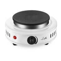 Life 221-0182 Επιτραπέζια Ηλεκτρική Εστία 500W Mataki Λευκό