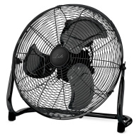 Life Ανεμιστήρας Δαπέδου 100W Διαμέτρου 40cm Meltemi Mystery Black
