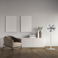 Life Ανεμιστήρας Ορθοστάτης Premium 24W Gale Λευκός