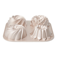 Patisse Φόρμα για 4 Κέικ  24cm από Χυτό Αλουμίνιο