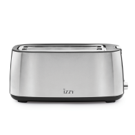 Izzy Φρυγανιέρα 4 Θέσεων Inox IZ-9104