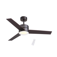 IZZY Ανεμιστήρας Οροφης DC 132cm με Τηλεχειριστήριο Ξυλο IZ-9031+